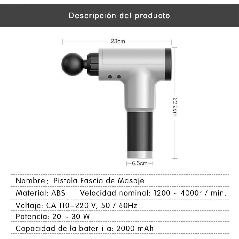 Vente FlashPistolet de massage musculaire électronique