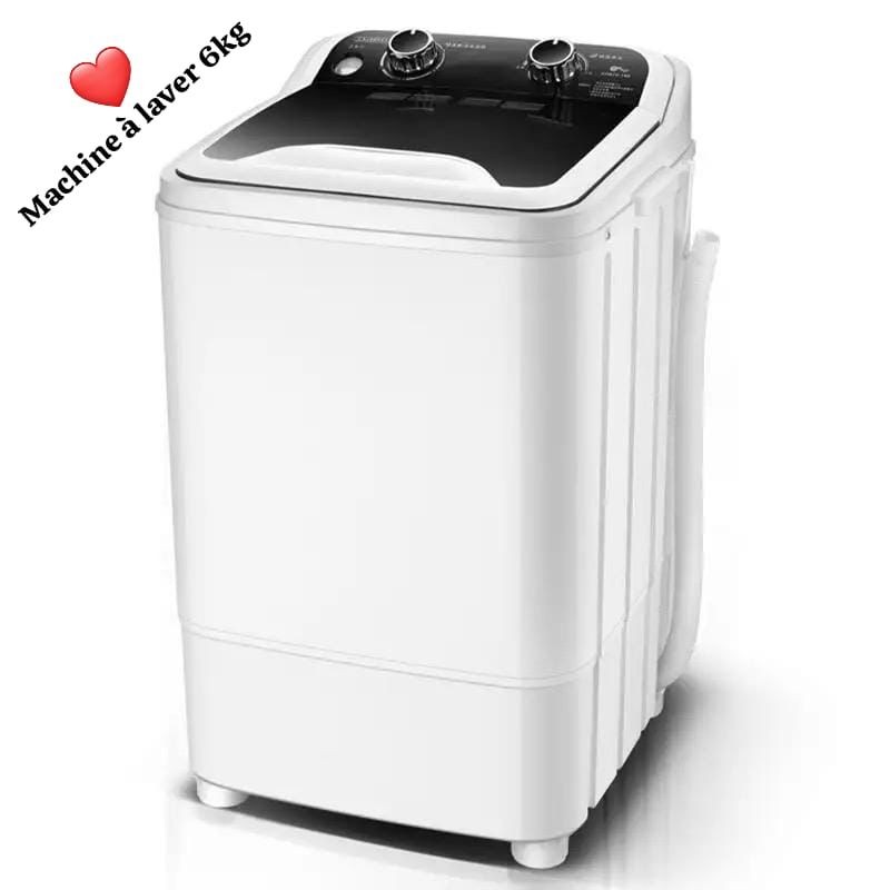 Mini Machine A Laver Semi-Automatique Portable - 6Kg - 220V-50Hz