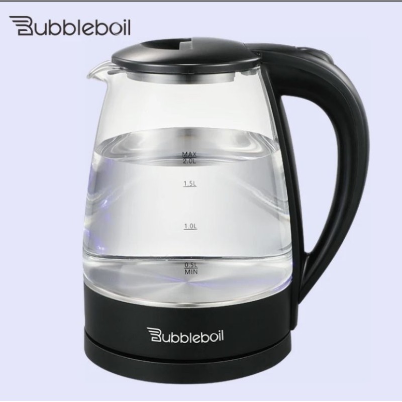 BF Bouilloire électrique en verre écarlate 2 litres