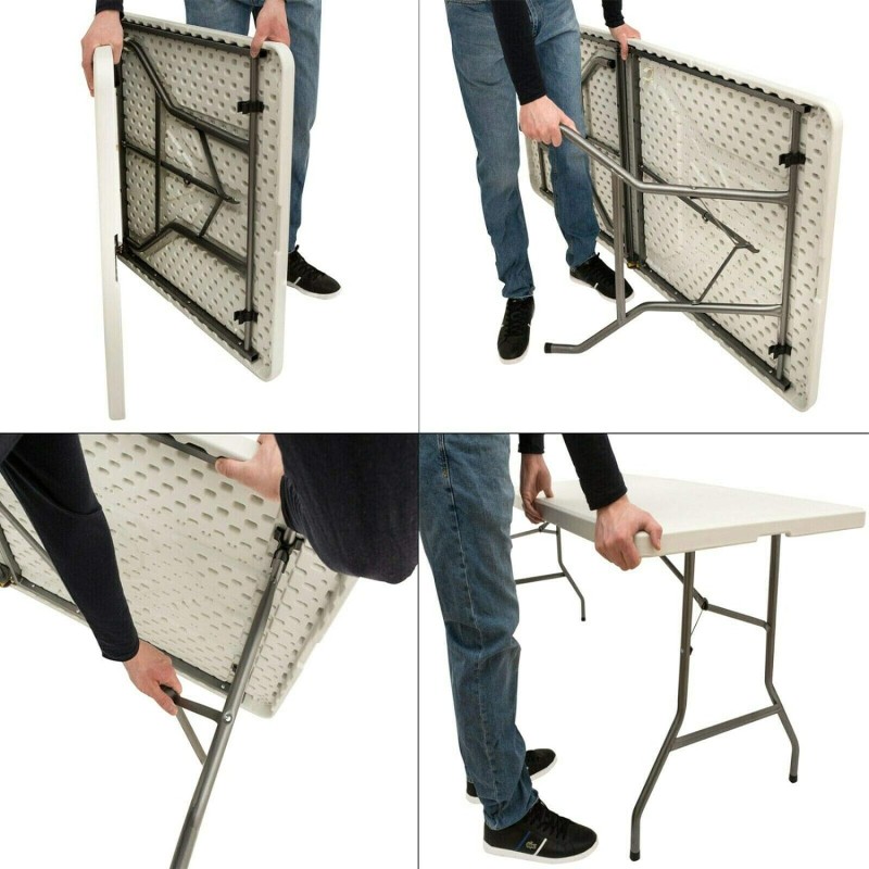 Table de Camping 2.40m Portable Pliante. Pique-Nique Party Cuisine Jardin Randonnée  etc..