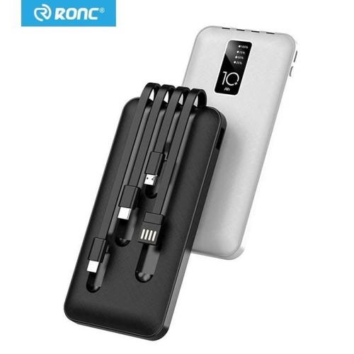 Chargeur 4 in1 Câbles intégrés 10000mAh Power Bank