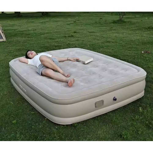 Matelas Gonflable avec pompe intégrée, 198x150x40cm