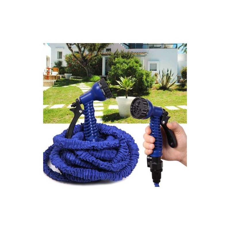 Tuyau arrosage Extensible 30m pistolet à eau