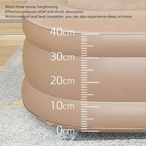 Matelas Gonflable avec pompe intégrée, 200x150x40cm 2