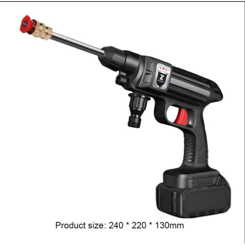 Vente flash Pistolet de Lavage sans Fil- Haute Pression Avec 2 Batteries 48v