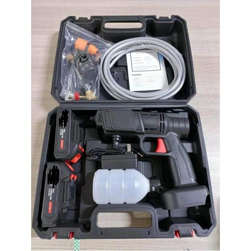 Vente flash Pistolet de Lavage sans Fil- Haute Pression Avec 2 Batteries 48v