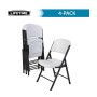 Chaises pliantes Lifetime, robustes et confortables, lot de 4