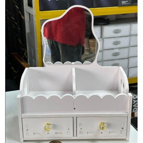 Boîte de rangement cosmétiques avec tiroir