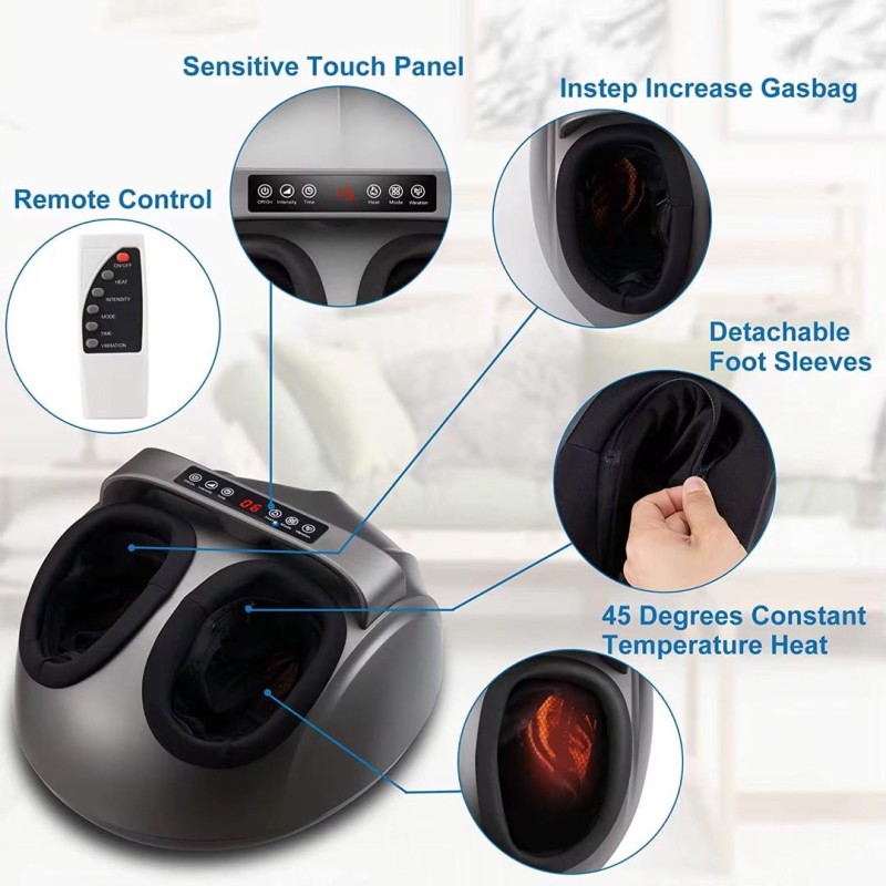 Masseur pétrissage Profond électrique, Presse Pied pétrissage Automatique Domestique, Massage Complet, Massage en Profondeur